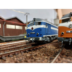 25-01-G002 - CC 80001 - Caen - Dark Blue / White - Grey roof - DCC/son